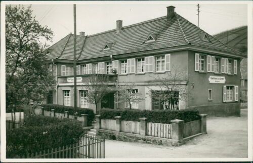 Ansichtskarte Gasthaus zum Löwen abgest. Bühl  (Nr.9633)