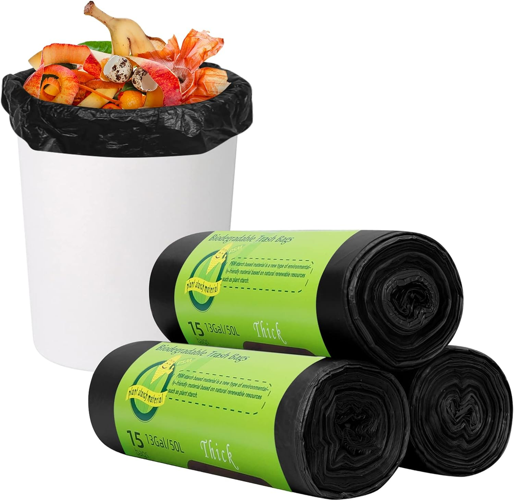 Trash Bag Garbage Bag Trash Bags Wastebasket Bin Liners for Home Bathroom Bed...