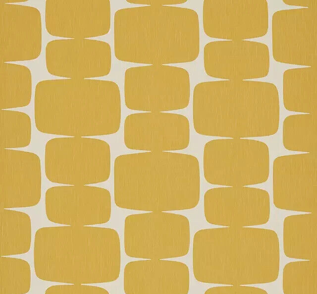 Harlequin Scion Lohko Curtain Fabric 2m Honey Paper Design