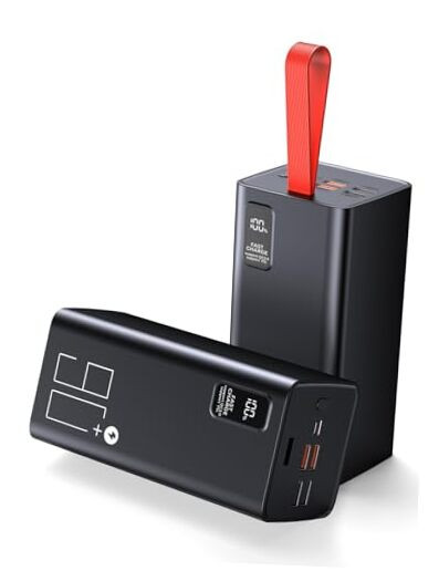 90000mAh Extra High Capacity Power Bank Fast Charging, 30W PD & QC 3.0