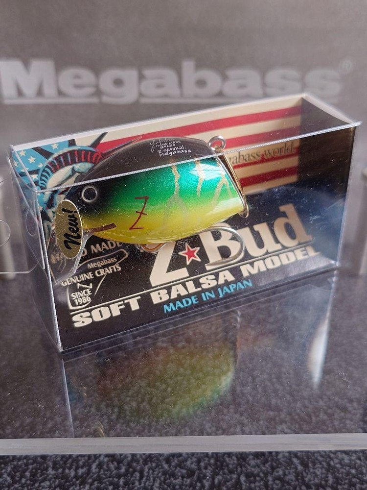 Fishing Lure Megabass Ito Z-Bud Hot Tiger Soft Balsa Model