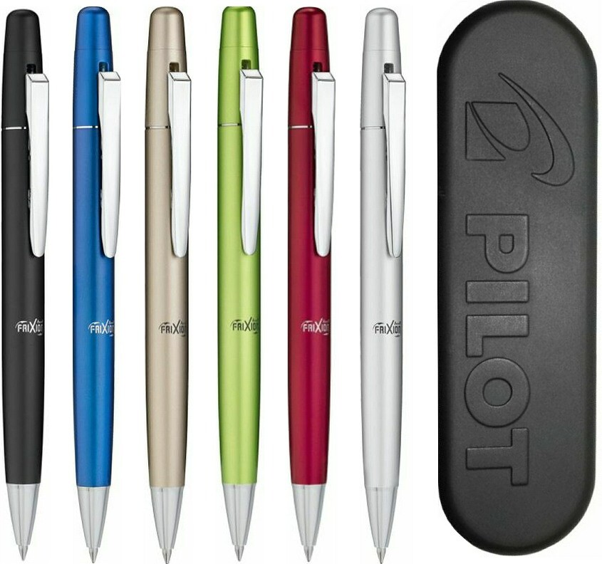 Pilot FriXion LX Rollerball Pen Gel Ink Metal Barrel All Colours Available