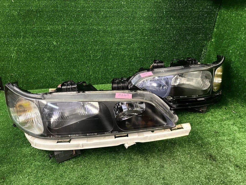 Honda Accord CF4 OEM HID Headlights Lamps L&R Set Used ++Cond JDM