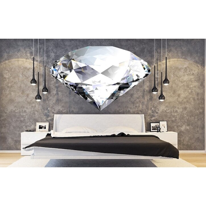 Diamond Full Color Wall Decal Multi-Color 40 x 40