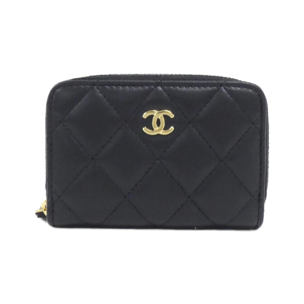 Authentic CHANEL Timeless Classic Line AP0216 Coin Case Black 2600080329480