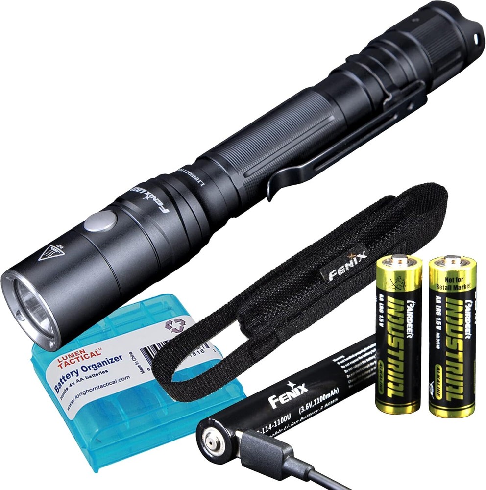 Compatibl... LD22 v2.0 AA Flashlight  800 Lumen Rechargeable Penlight for EDC
