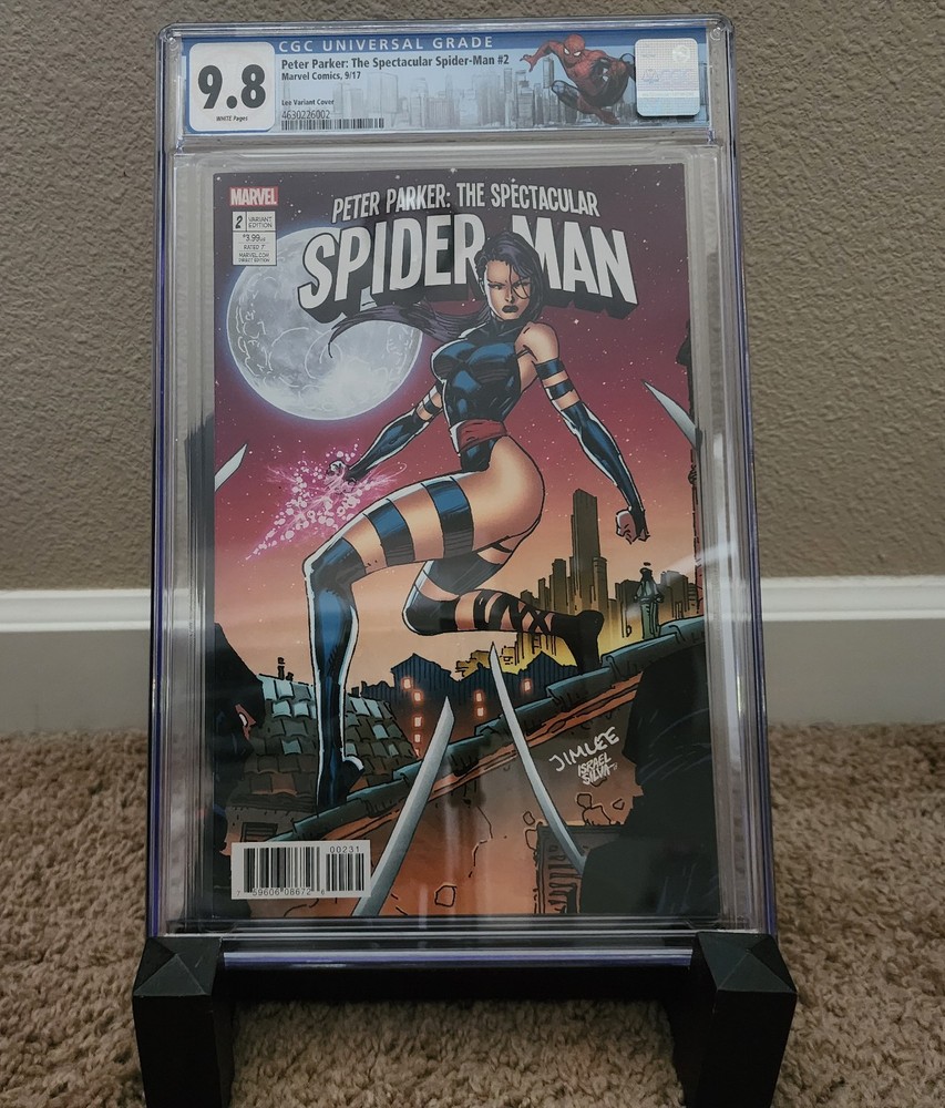 Peter Parker: The Spectacular Spider-Man #2 CGC 9.8 (2017) Jim lee Variant