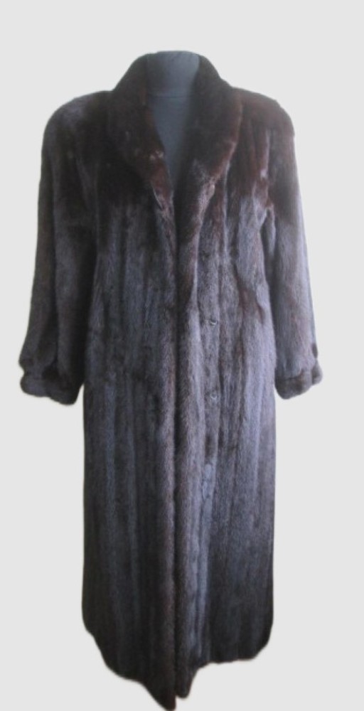 Women's Sz 8  SAGA Female Mink Fur Coat SUPERB CLEARANCE SALE 💰-image