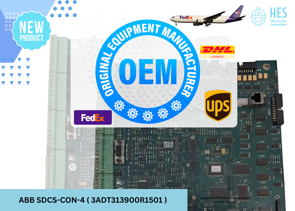 Brand New ABB SDCS-CON-4 3ADT313900R1501 (OEM Part)