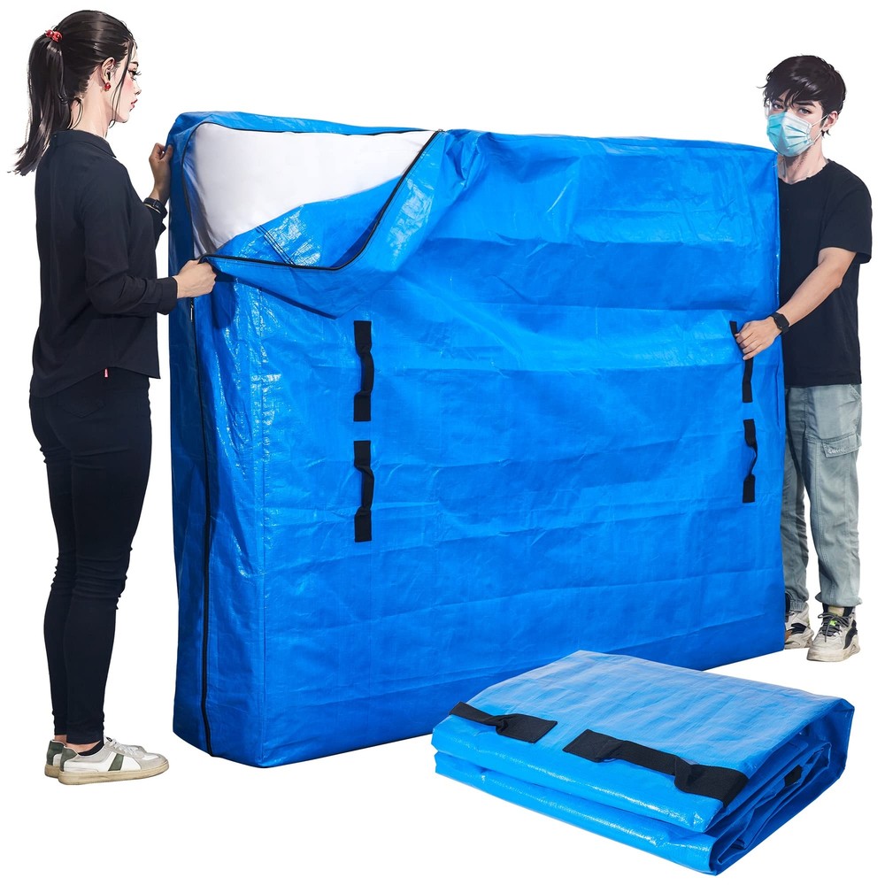 Queen Mattress Bag For Moving & Storage Waterproof Extrathick Reusable Mattress