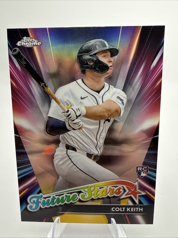 2024 Topps Chrome Update Series - Future Stars #FSU-20 Colt Keith (RC) Detroit T