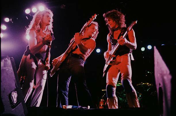 Rare 1979 Van Halen Japan Tour Photo Featuring Eddie Van Halen and David Lee Roth