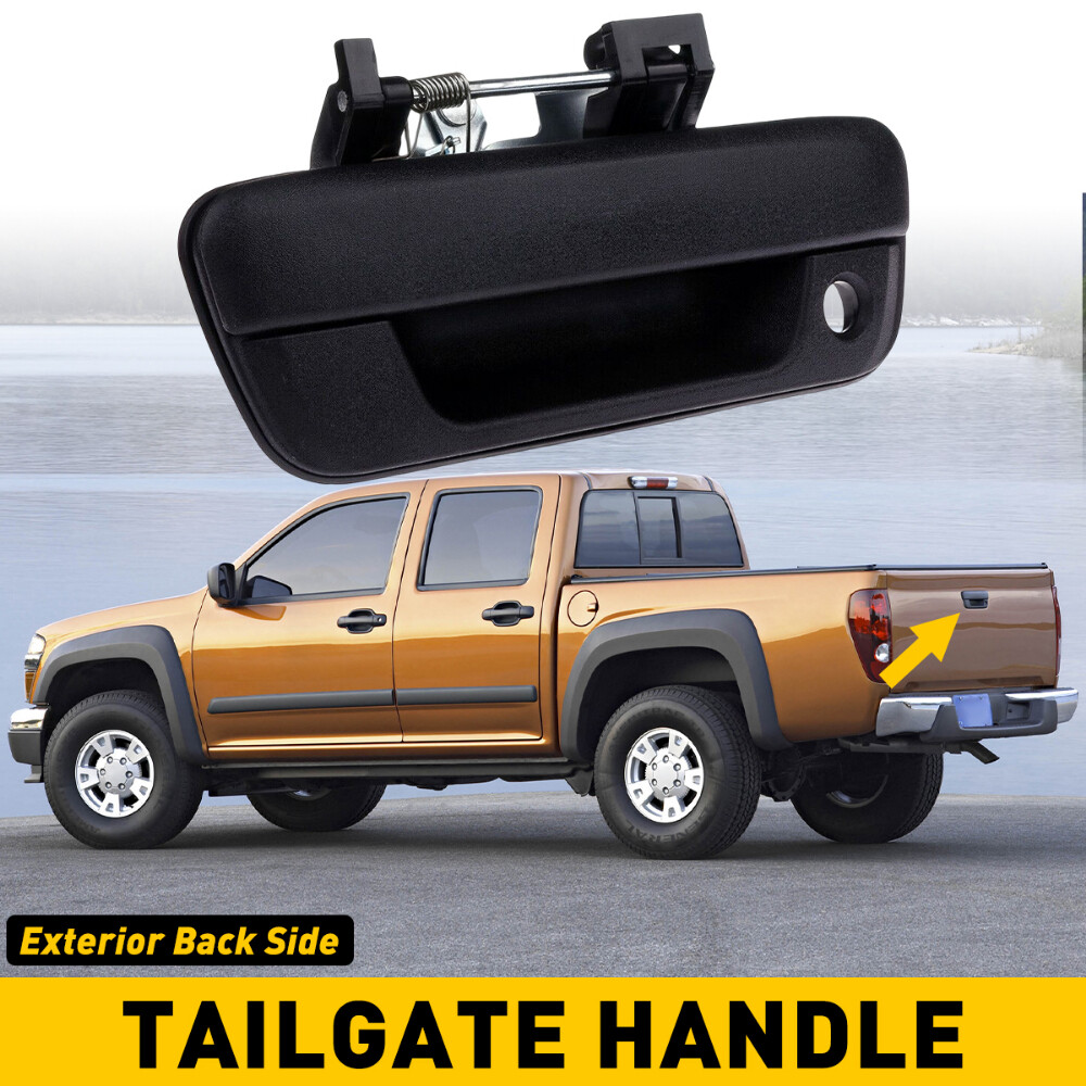 NEW Exterior Tail Handle Door Rear Fit Chevrolet Colorado GMC Canyon Isuzu Black