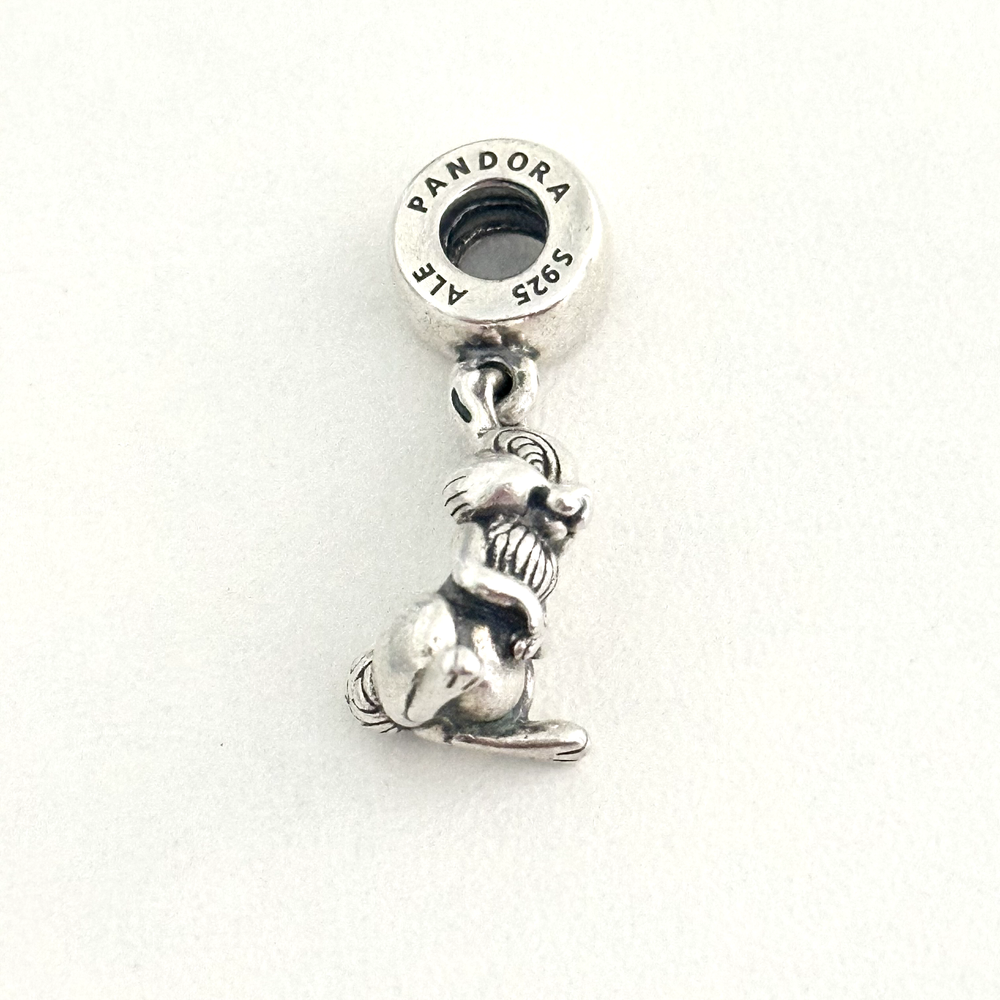 Pandora Disney Sterling Silver Thumper Bambi Rabbit Charm  