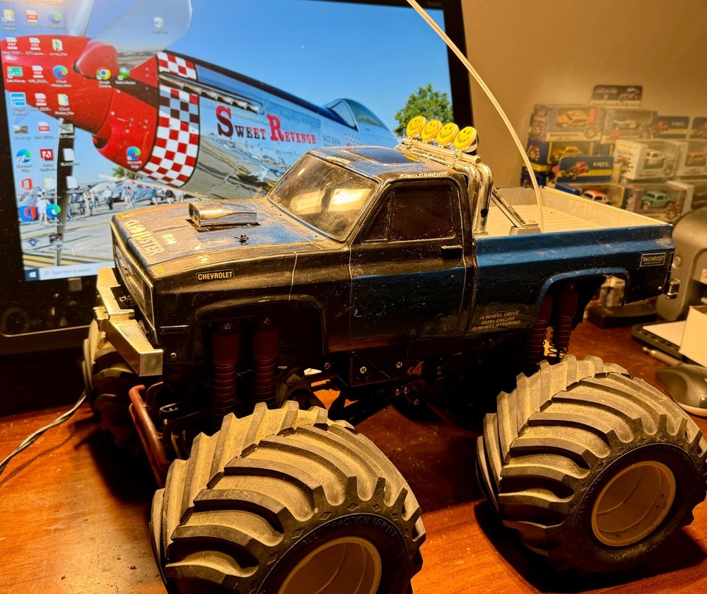 Original Vintage Tamiya Clod Buster Clodbuster 1/8 Monster Truck