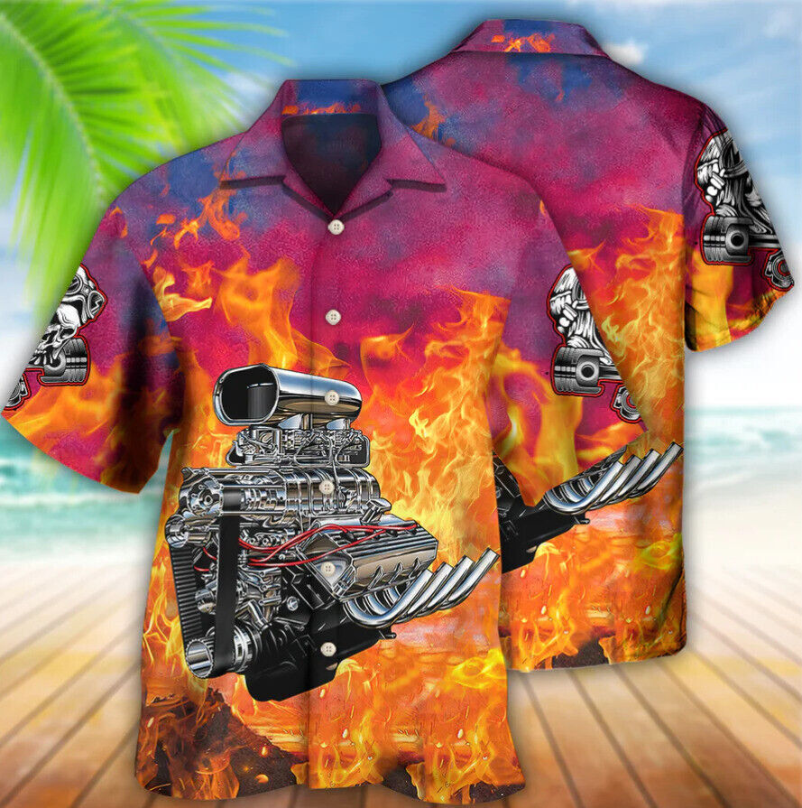 Hot Rod It Is Amazing 3D HAWAII SHIRT US SIZE ALL OVER PRINT FATHER DAY GIFT