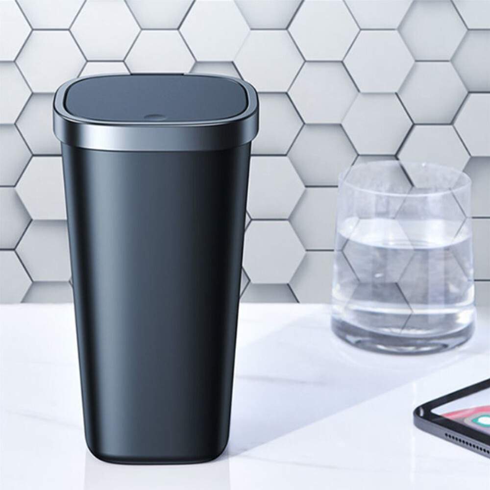 Decals Trunk Car Trash Can Leak-proof Garbage Bin Press to Open