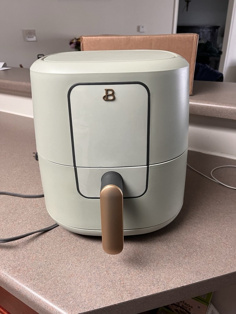 Drew Barrymore 6 Qt Air Fryer with Touch-Activated Display