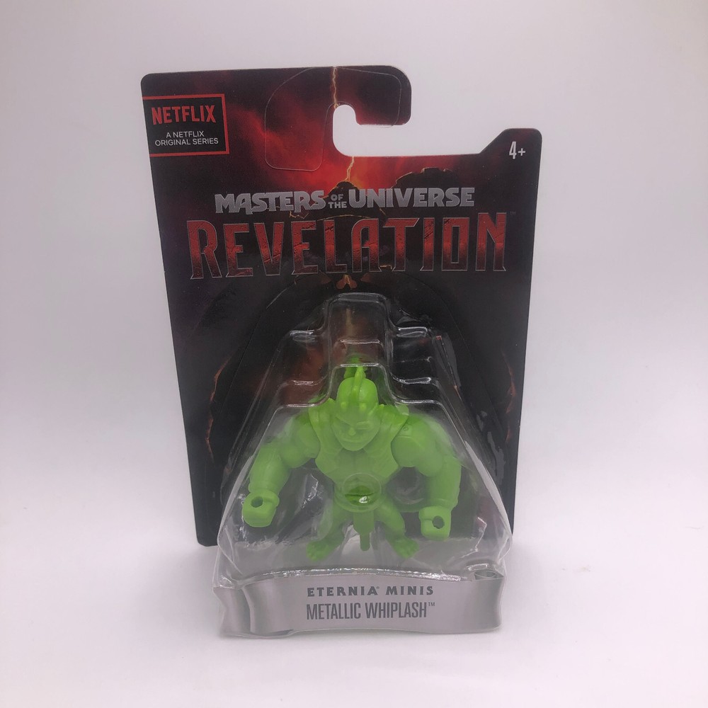 2020 Mattel MOTU Revelation Eternia Metallic Whiplash Mini Action Figure