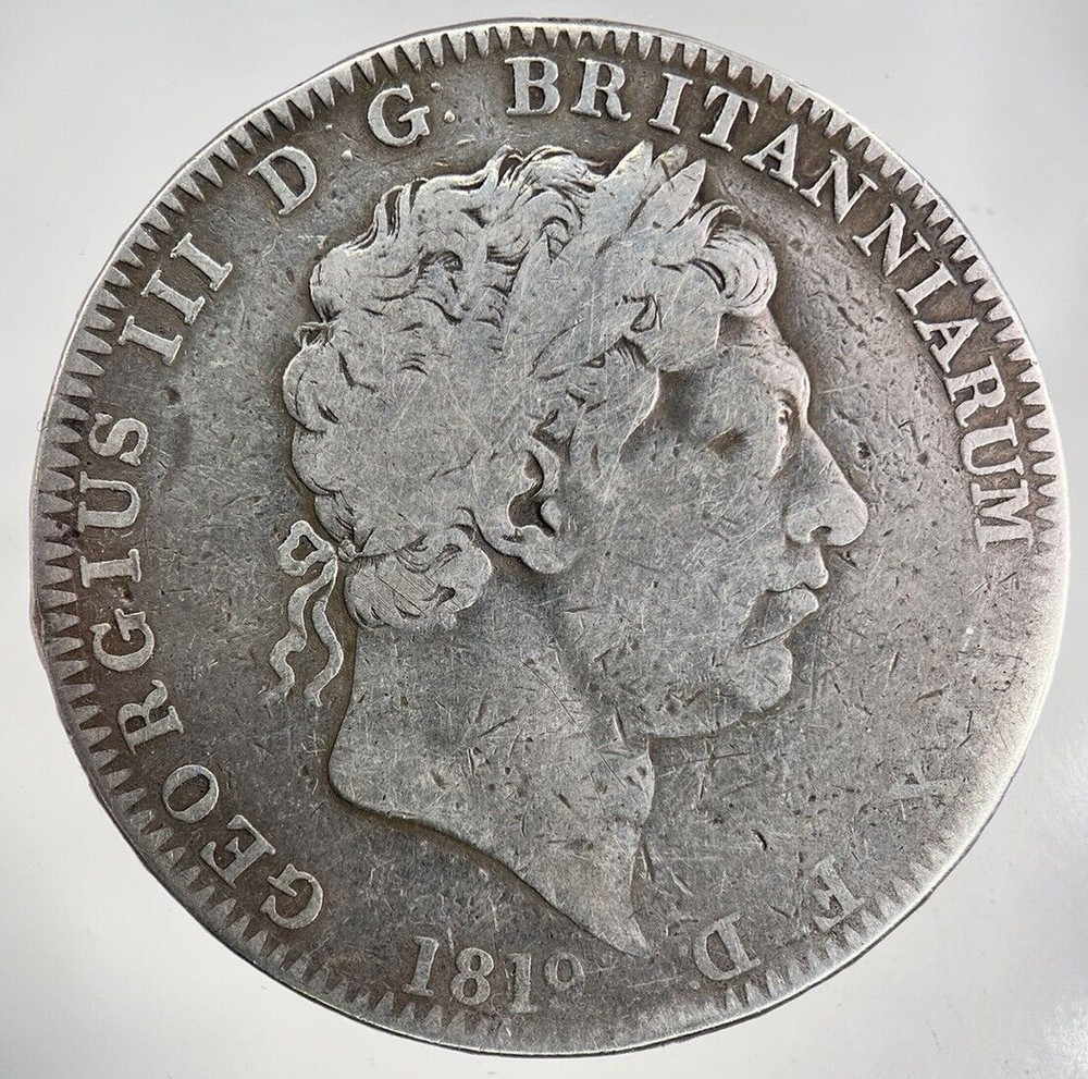 1819 George III Crown Silver Coin | Fine Collectable Grade