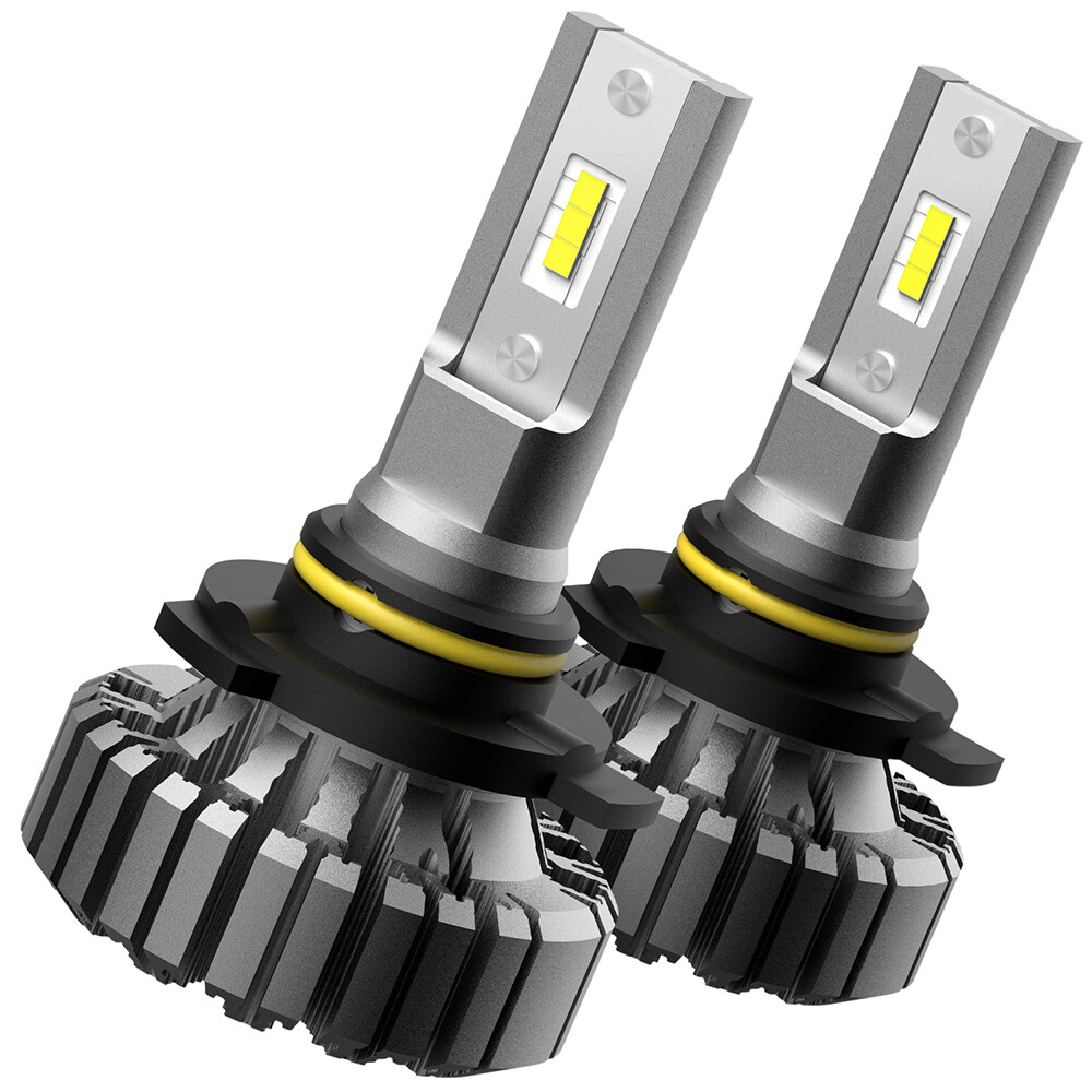 AUXITO 2-sides 9012 LED Headlight kit Hi Low Beam Super Bright White Bulbs 2/4x
