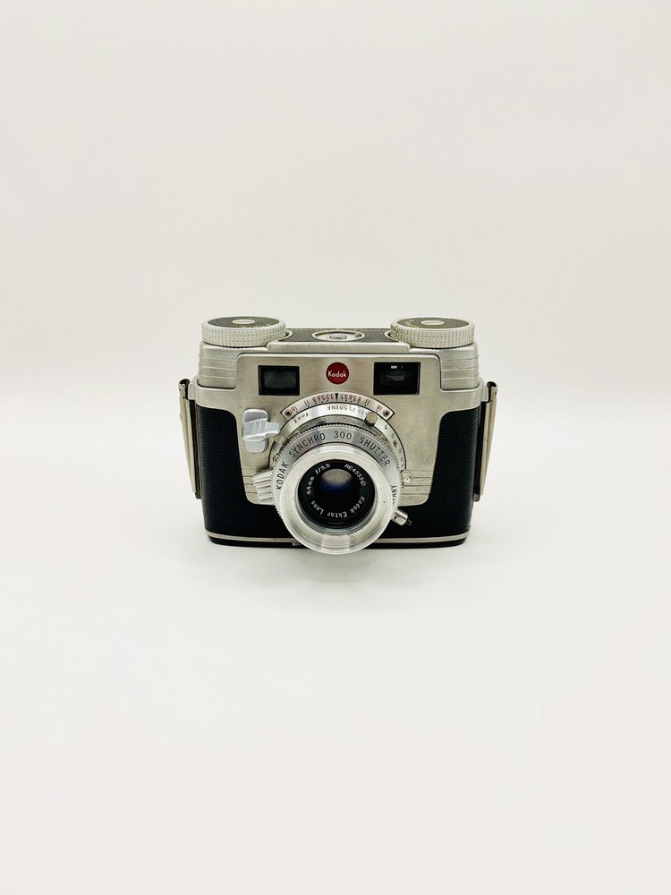 Vintage Kodak Signet 35 Camera Synchro 300 Shutter Lens 44mm