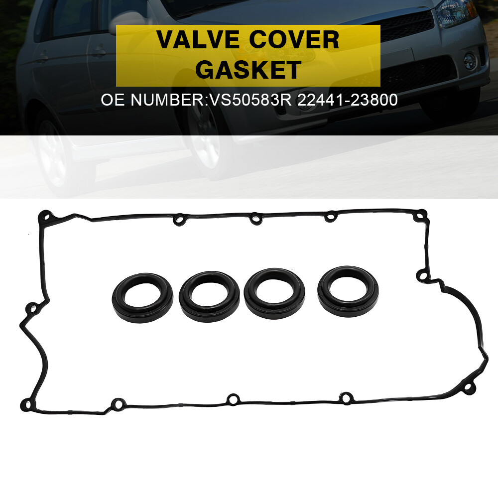 VS50583R Valve Cover Gasket Set Fit for 2004-10 Kia Spectra Sportage Spectra5 M