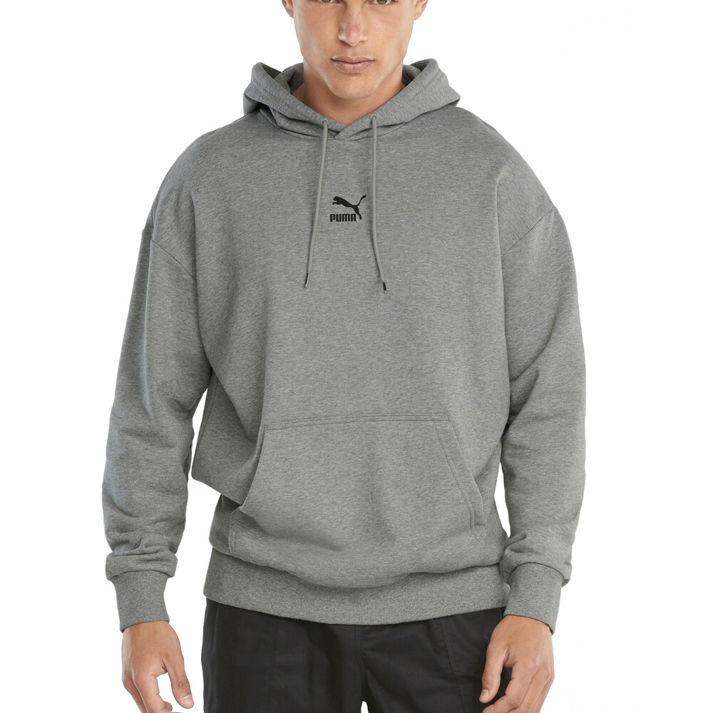 Puma Classics Oversized Pullover Hoodie Mens Size S  Casual Outerwear 532138-03