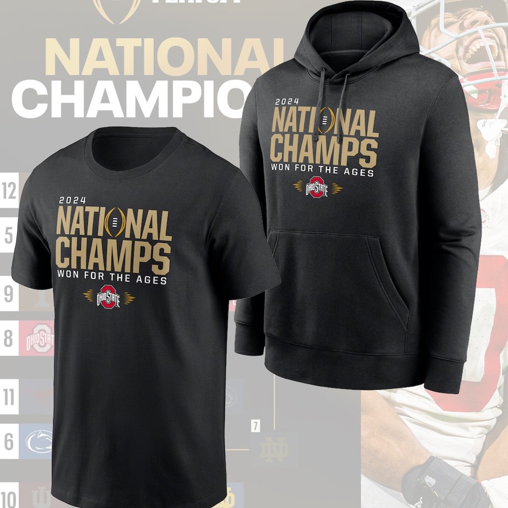 Ohio State Buckeyes College Football Playoff 2024 National Champions Locker Room