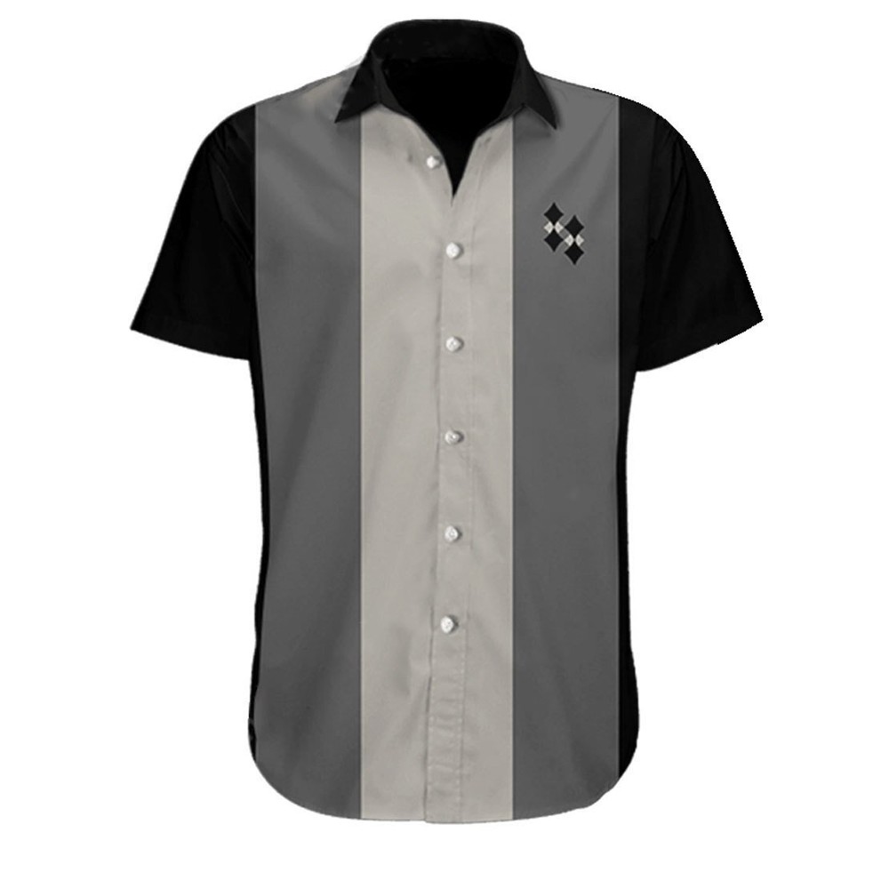 Stylish Soprano Hawaii Shirt for Men - Short Sleeve Summer US Size