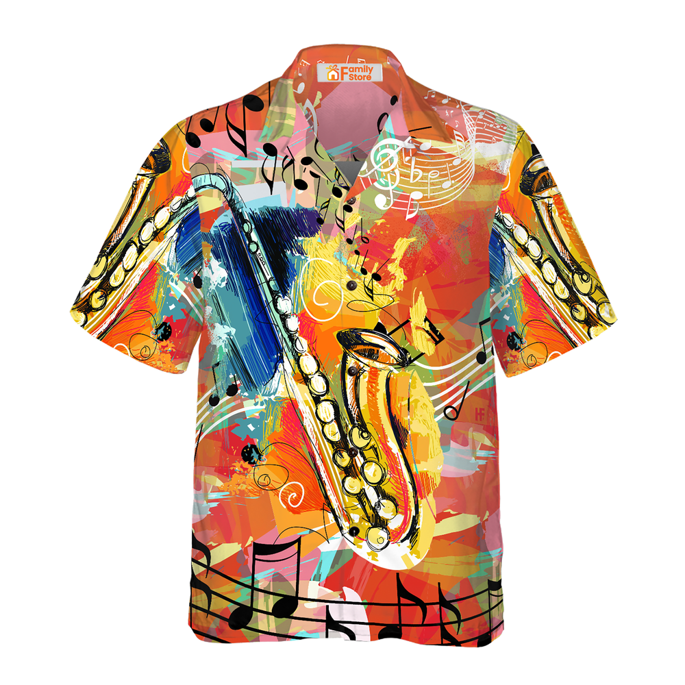 Saxophone Guides You To The World Hawaiian Shirt