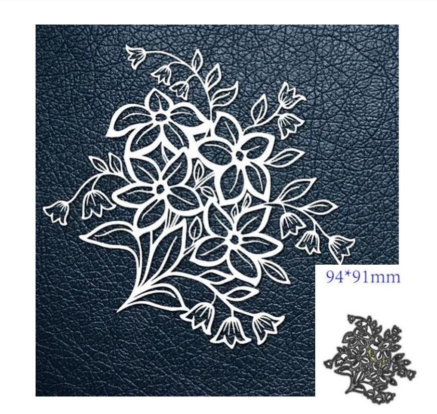 Flower Metal Cutting Dies Scrapbooking Paper Craft Mould Blade Punch Stencils