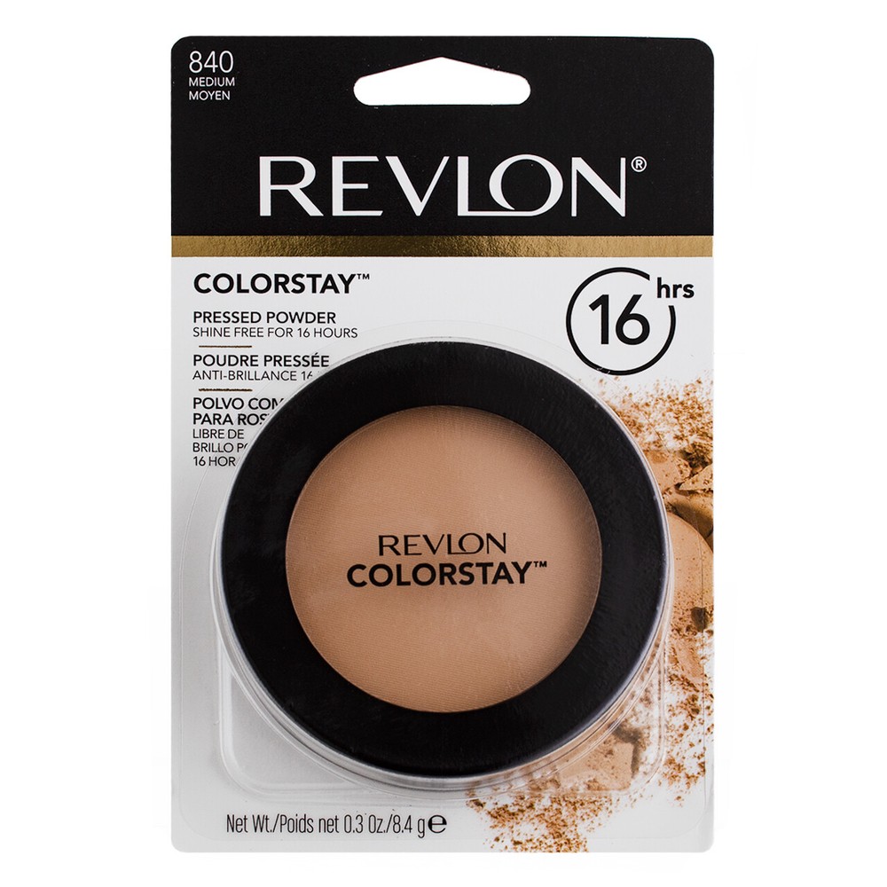2 Pack Revlon ColorStay Pressed Powder, Medium 840, 0.3 oz