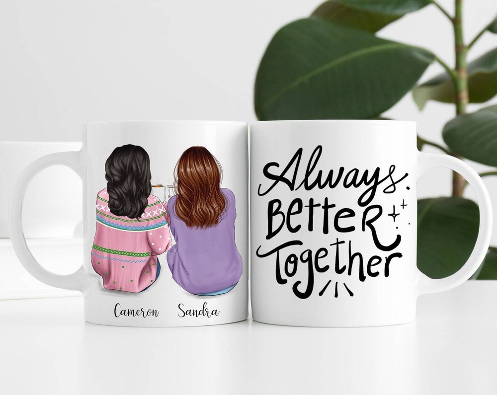 Personalized Best Friends Mug Mom Birthday Gift From Daughter Gift For Mom Custo