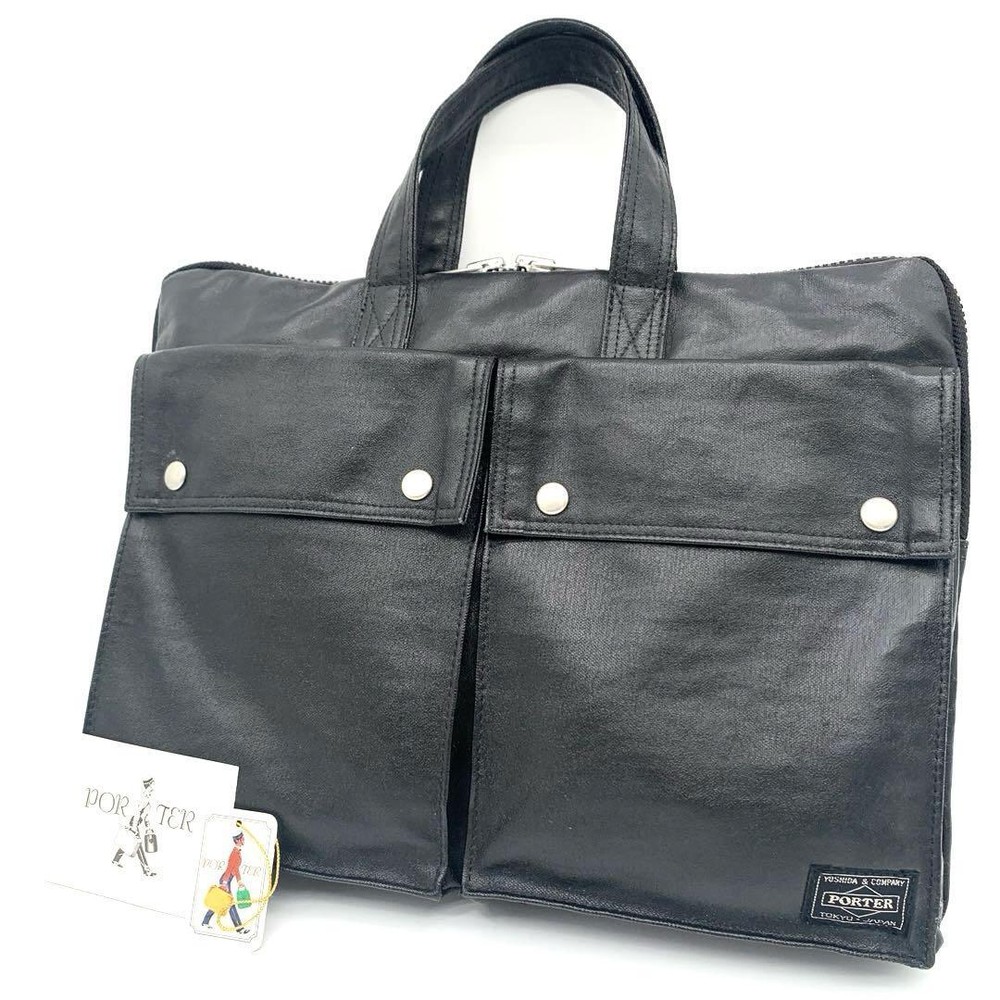 Porter Freestyle Business Bag Briefcase A4 Available Black