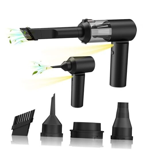 Mini Cordless Vacuum Cleaner for Car, Foldable 14000Pa Handheld Car Vacuum