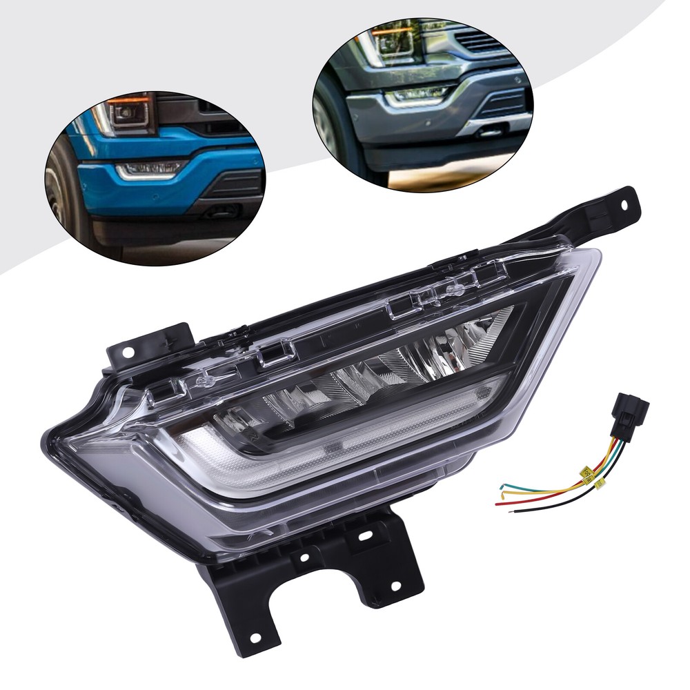 Full LED Fog Daytime Light Right Passenger Side Fits For 2021-2022 Ford F150