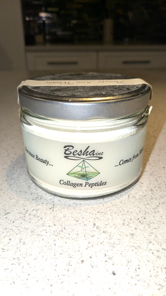 NEW Open Jar-Besha Hydrolyzed Collagen Peptide Natural Beauty from Within Potion