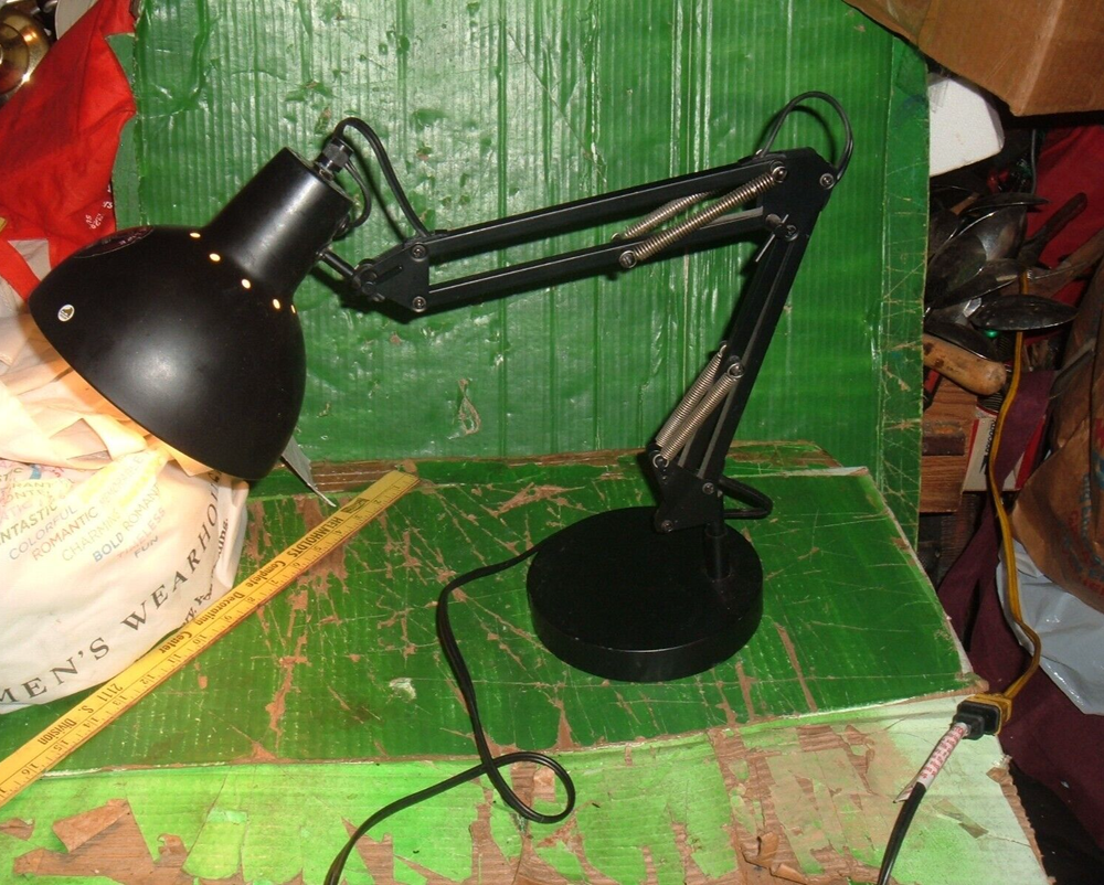 extending light Drafting Desk Table Metal Lamp Light work bench swing arm