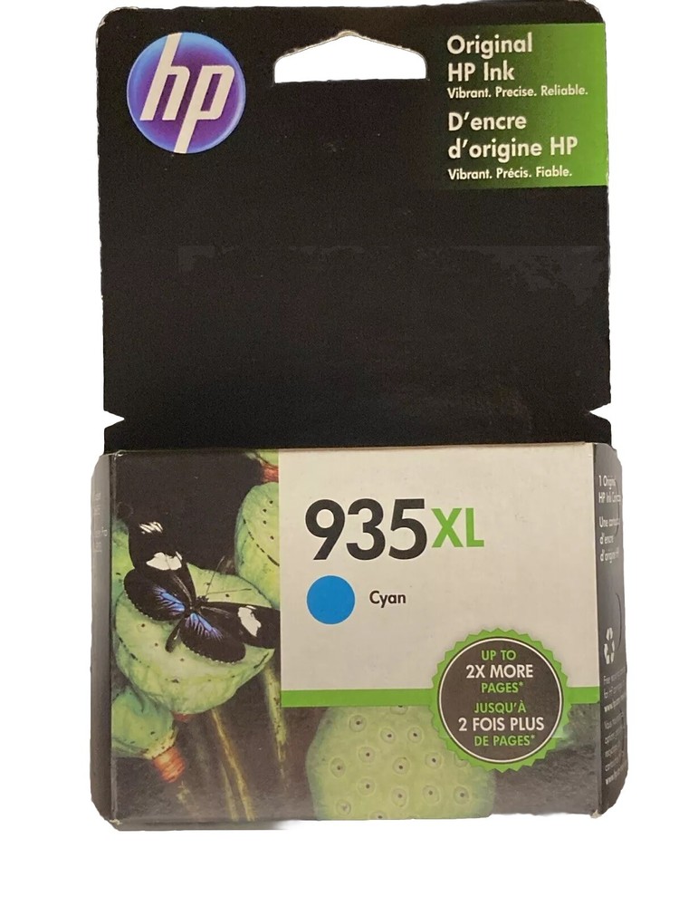 HP - 935XL High Yield Cyan Ink Cartridge - Brand New Sealed