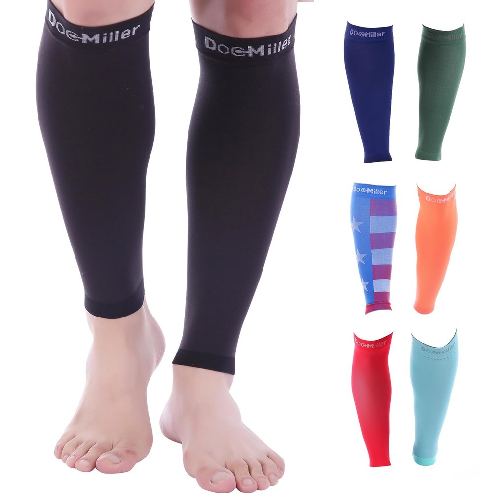 Compression Calf Sleeve for Men & Women - Medical Grade 20-30mmHg Support