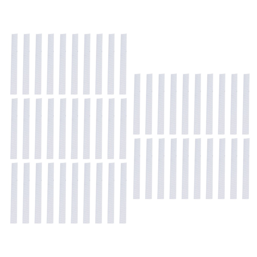 50Pcs White Mesh Makeup Brush Covers Protector Sleeves for Cosmetic Brushes