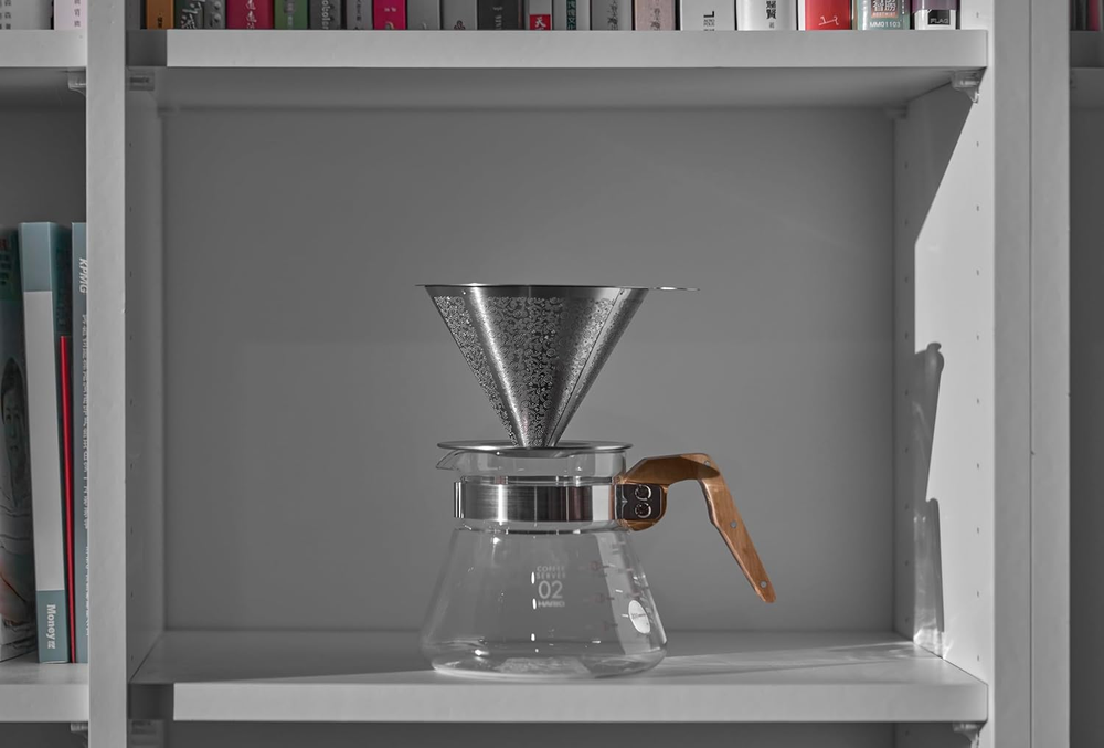 Stainless Steel Golden Dripper Reusable Paperless Coffee Filter