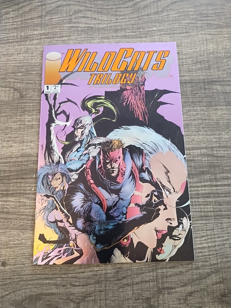 Wildcats Trilogy #1! Foil Cover! 1993 Image Comics