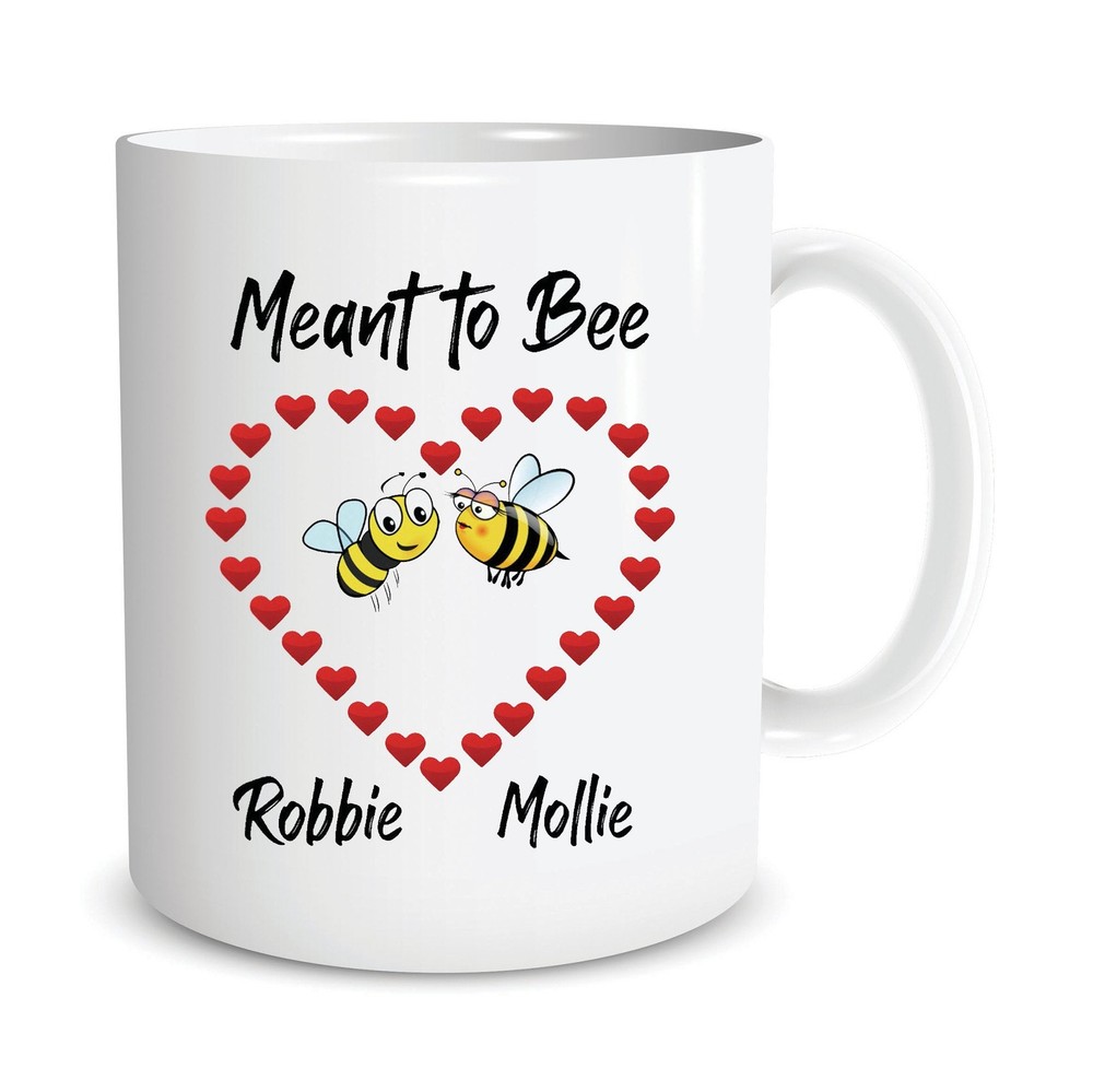 Personalised Mug Valentines Gift Birthday Present Wedding Gifts Meant To Be