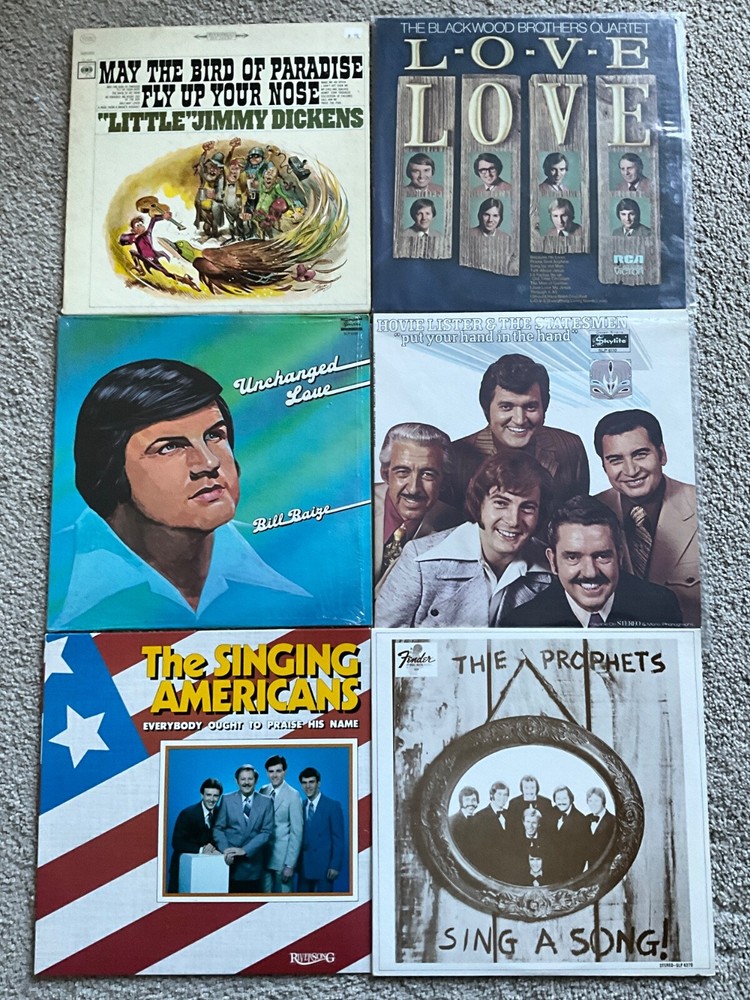 Gospel Music  Album Special  Record Set 6 Vinyl  RARE