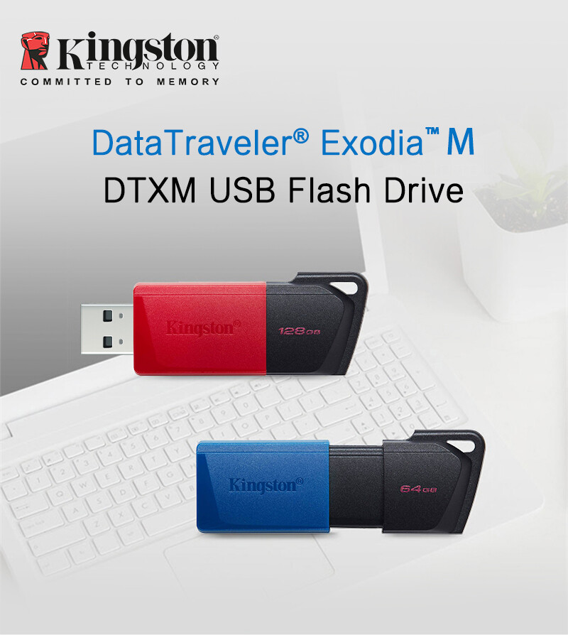 Kingston DTXM 32GB 64GB 128GB USB 3.2 Unidad Flash Memoria Almacenamiento Protable Stick