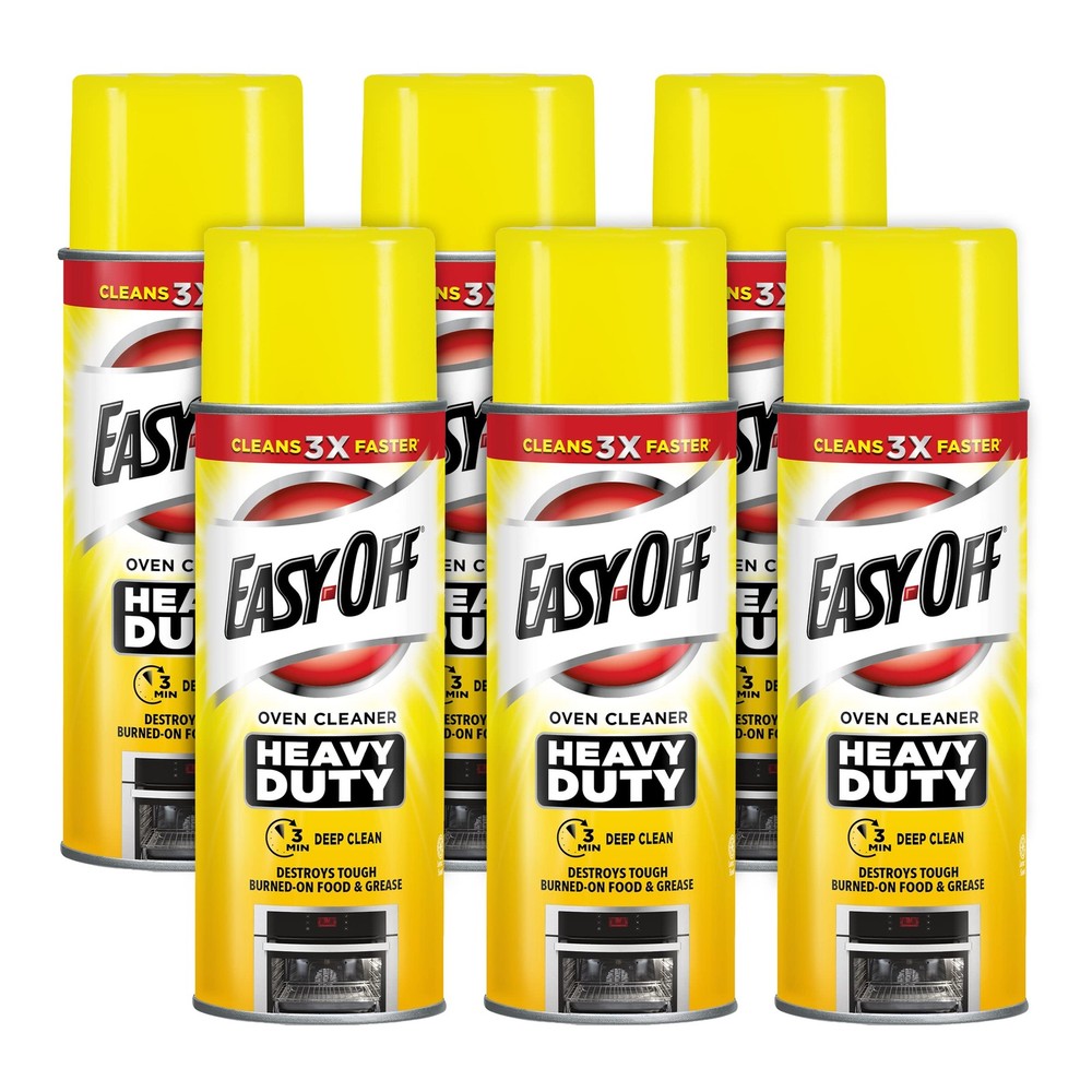 Easy-Off Heavy Duty Oven Cleaner Regular Scent 87 oz 6-Pack