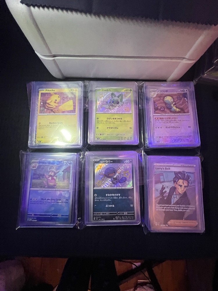 116 Assorted Pokemon Cards NM S&V S&S S&M Eras 60% market