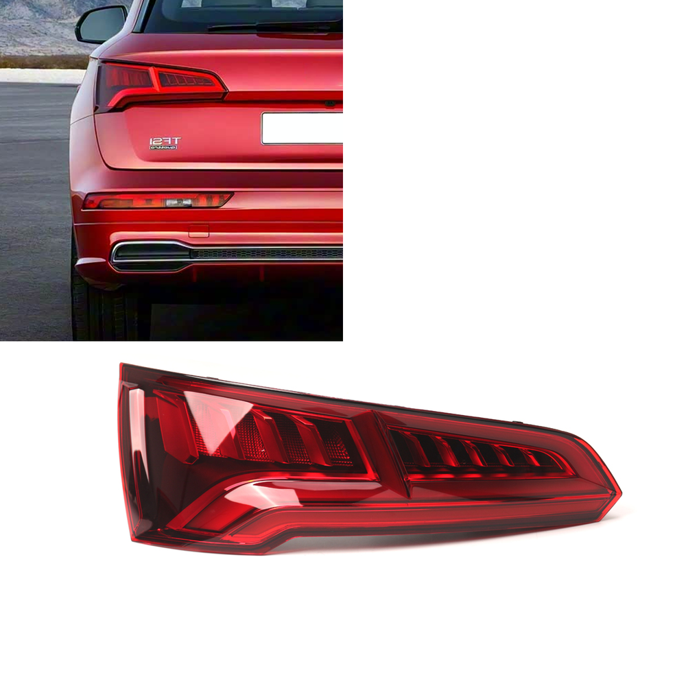 Left Side Rear Tail Light Lamp For Audi Q5 MK2 PRE-FACELIFT 2017-2020 LED 5 PIN